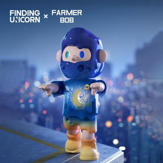 Vanta Zombie Bob Blue Hour 400% Farmer BOB Collectible Figure