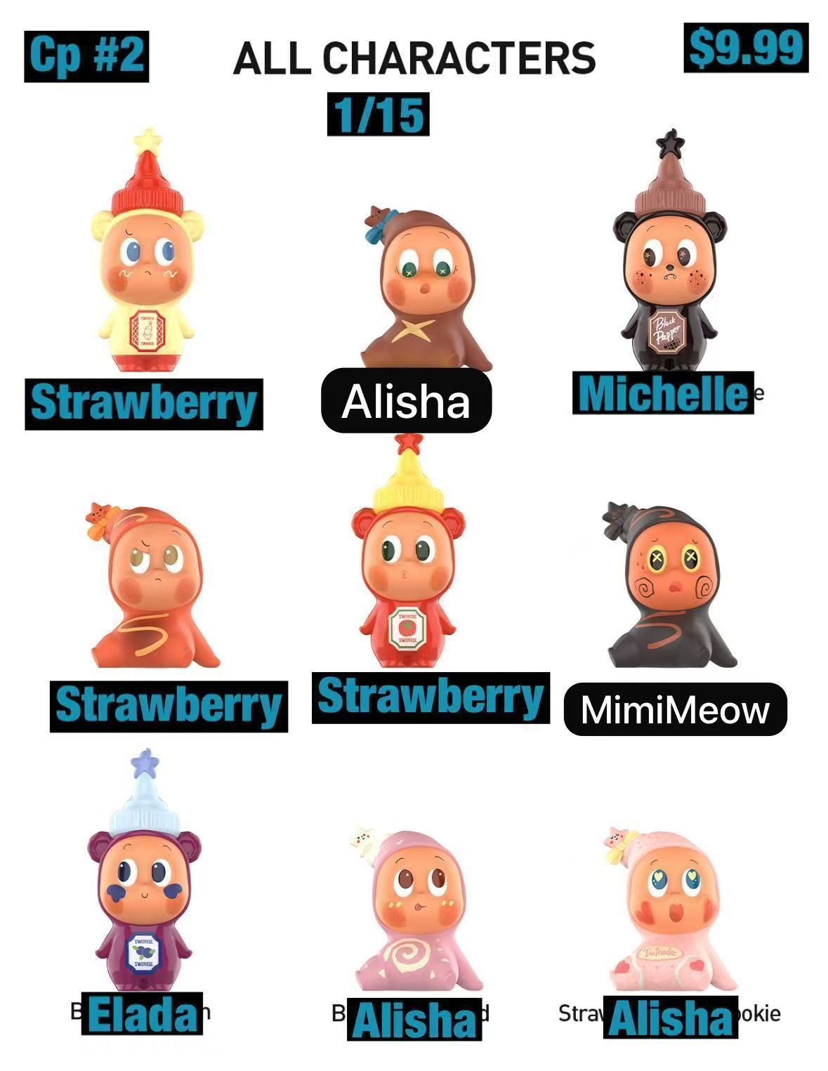 Twinkle Twinkle Create Your Taste Series Mini Figures