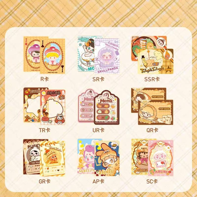 Restaurant Series Mini Collector Cards