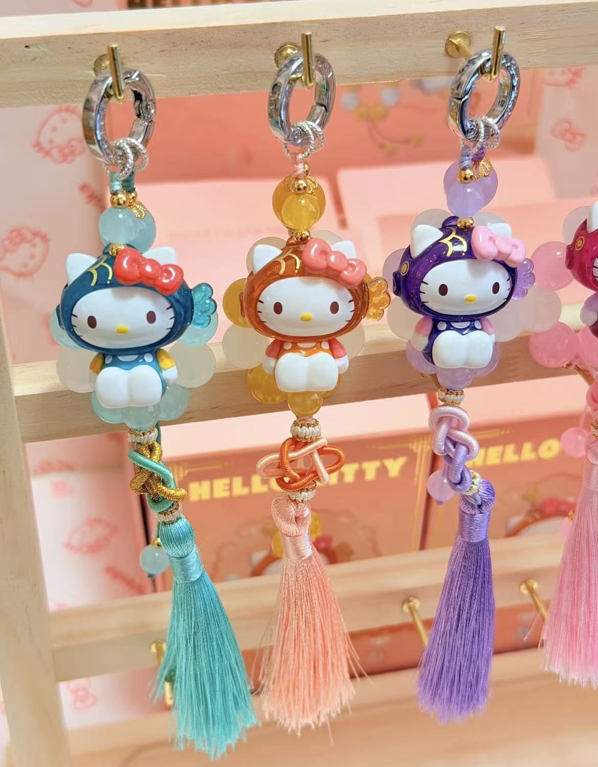 Hello Kitty Koi Guardian Phone Strap Blind Box