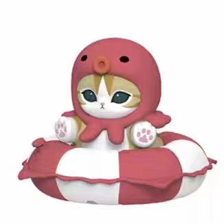 (Pre-Order) Mofusand Swimming Ring Series Blind Box
