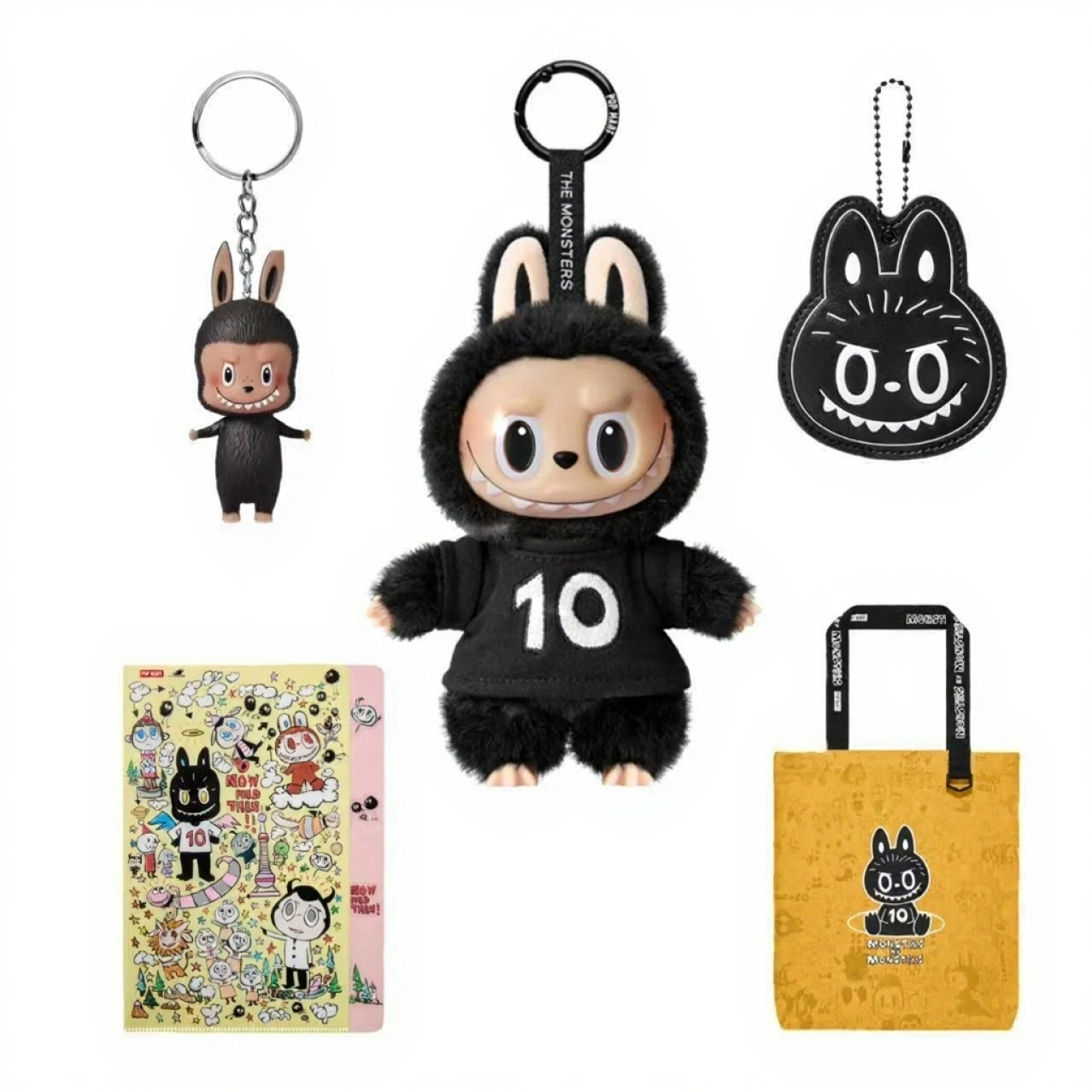 POP MART LABUBU 10th ANNIVERSARY GIFT SET, EXCLUSIVE EDITION